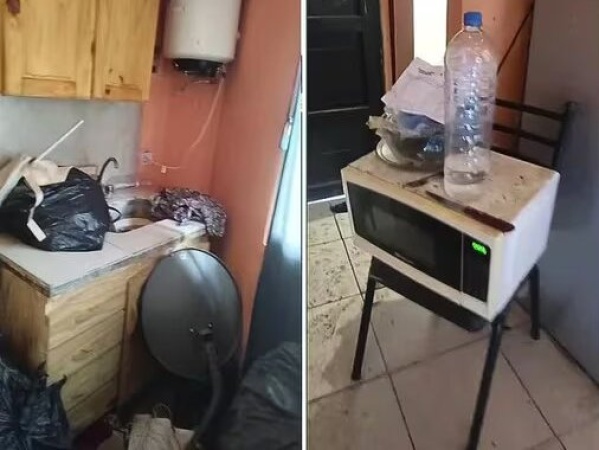 Mostró como le entregó el departamento al inquilino y de que manera lo recibió cuando se fue y terminó indignada