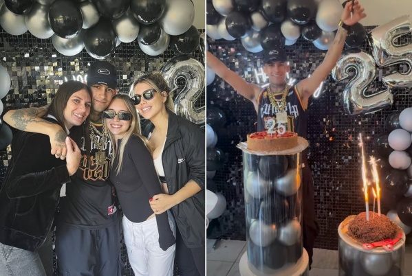 Así fue la fiesta de cumpleaños que Wanda Nara le organizó a L-Gante