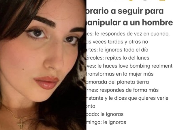 Polémica en redes por una guía para “histeriquear” a hombres: “Basado en lo que hacen ellos con nosotras”