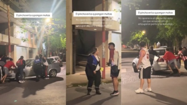 La Plata, no lo entenderías: “El pincha evita que pongan multas”