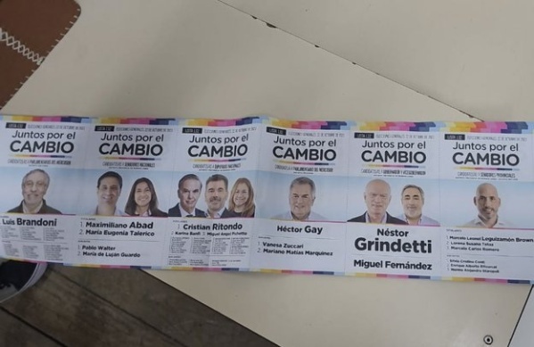 Juntos por el Cambio denunció que en La Plata "están cortando los tocos enteros de boletas en la categoría intendente"