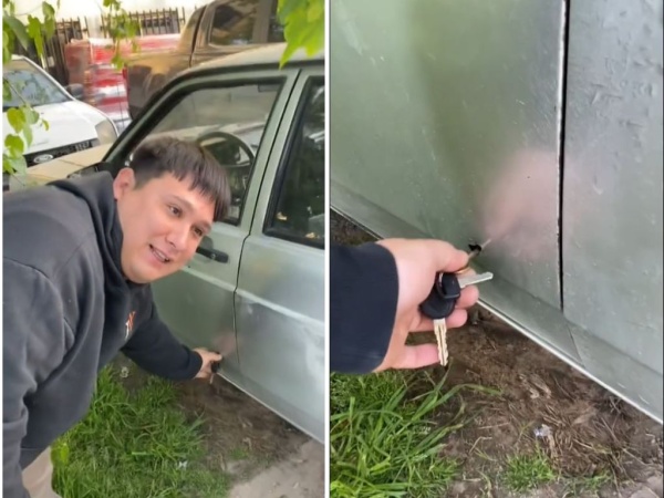 La impensada solución que diseñó un conductor para enfrentar la inseguridad: "Sistema innovador"