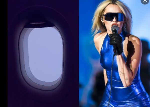 Miley Cyrus tuvo que aterrizar de emergencia: su avión fue alcanzado por un rayo