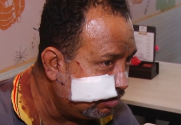 Un falso pasajero engañó a un taxista en Córdoba y lo atacó con una botella rota: "Estaba bañado de sangre"