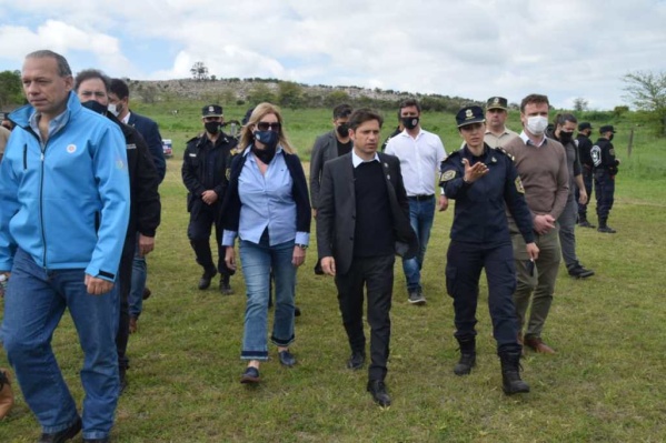 Axel Kicillof anunció un aumento salarial para la policía bonaerense