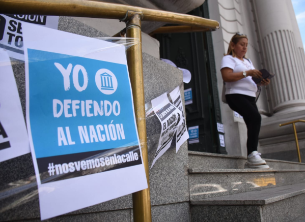 Posible privatización del Banco Nación: en La Plata, empleados también iniciaron el plan de lucha desde 7 y 48