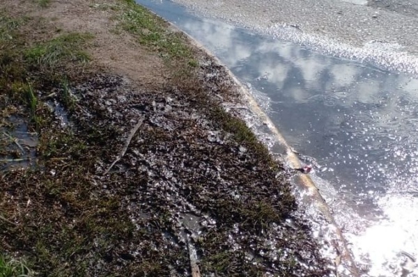En 7 y 88 reclamaron por una pérdida de agua: "Una señora se cayó con su bicicleta"