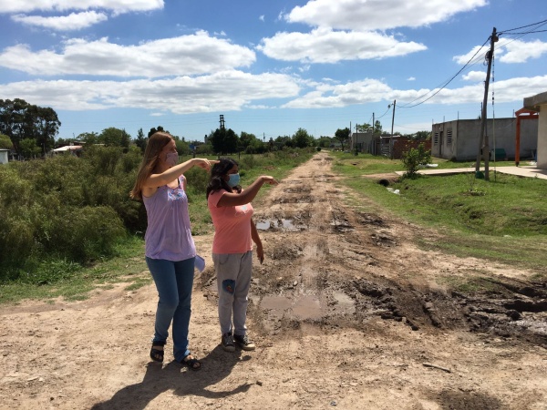 Yanina Lamberti reclamó por los microbasurales de Los Hornos