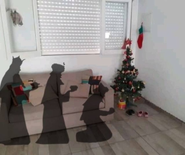 "No lo podía creer": la platense que la rompió con las siluetas de los Reyes Magos y recibió una linda sorpresa en su casa