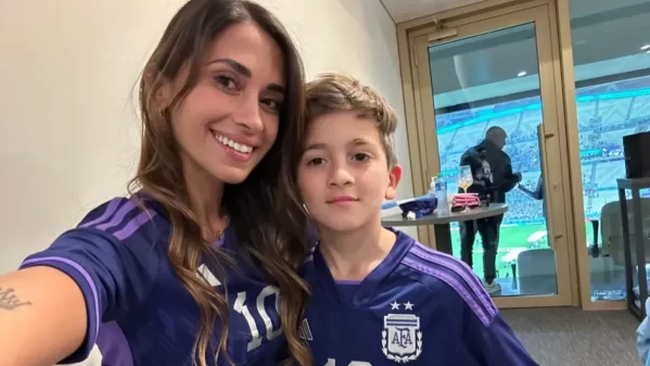 Thiago Messi sorprendió a todos con su versión de la canción "Muchachos"