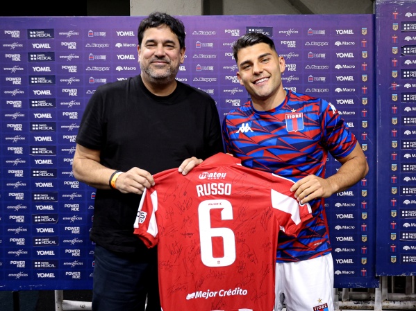 Russo, siempre presente: El obsequio de Estudiantes a su hijo, la emoción de Nacho y sus ganas de jugar en el Pincha