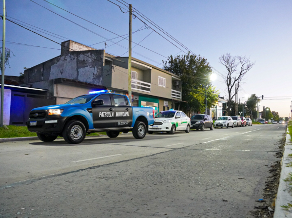 La patrulla municipal unificada de La Plata pasará varias veces por cada zona cuando se sumen otras 100 unidades
