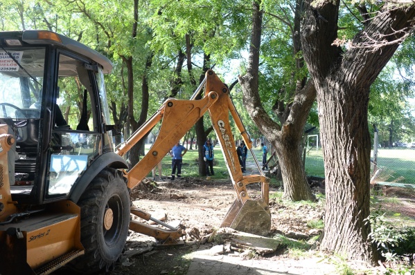El Municipio recuperó una parte abandonada del Parque San Martín y sumará esa superficie al espacio público