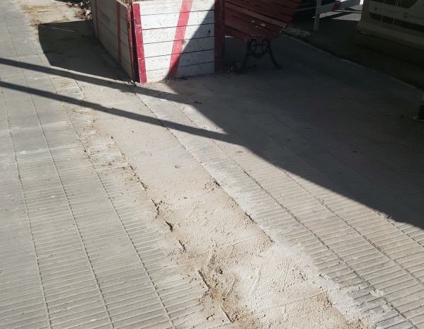 En 13 y 48 los vecinos se quejaron por un "parche" que afecta el patrimonio