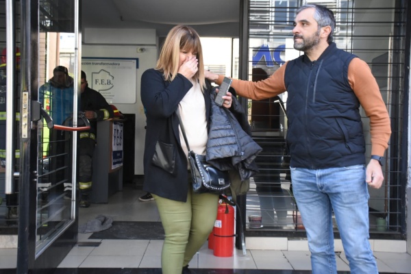 Explosiones y susto en la sede de la FEB de La Plata: "Salimos corriendo por el patio del costado"