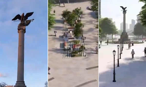 Alak publicó un video de 9 minutos sobre la historia y las obras que se realizarán en Plaza Italia