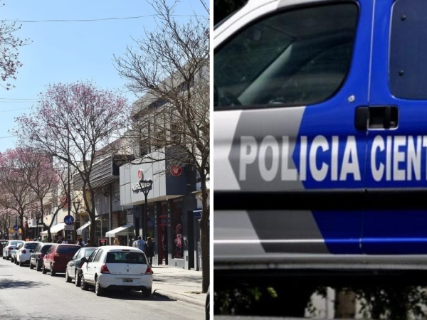 Se produjo un violento ataque en manada en pleno centro de La Plata y el damnificado quedó tendido en el suelo