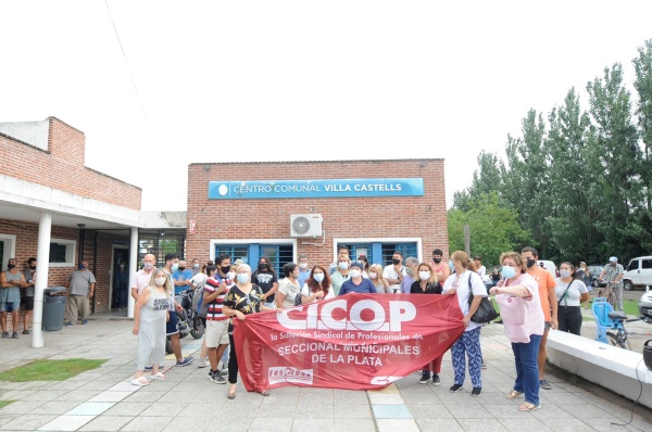 Se llevó a cabo el abrazo simbólico en la salita de Villa Castells