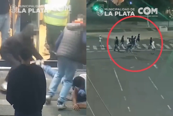 Demencial ataque piraña en el centro de La Plata por unas zapatillas: se tomaron un micro en 7 y 46 para escapar