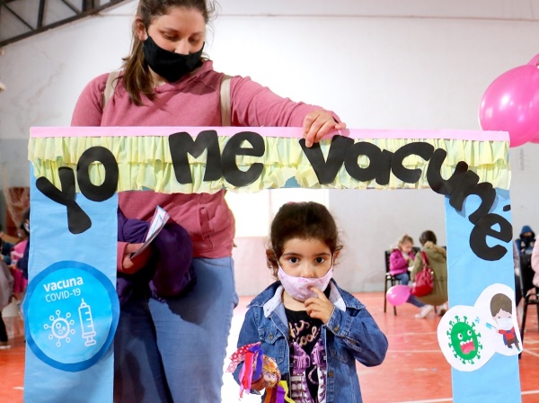 Provincia ya envía turnos para la segunda dosis de los niños y niñas de 3 a 11 años