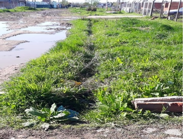 Vecinos de Los Hornos piden por la limpieza de las zanjas: “Hace más de un año que está hecho el pedido”