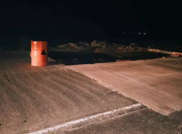 Un nuevo choque reavivó el reclamo por obras inconclusas en la ruta 215: “Es una trampa mortal”