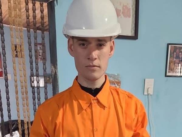 Es platense y está dando apoyo como voluntario de Brigada Forestal en el incendio de Córdoba