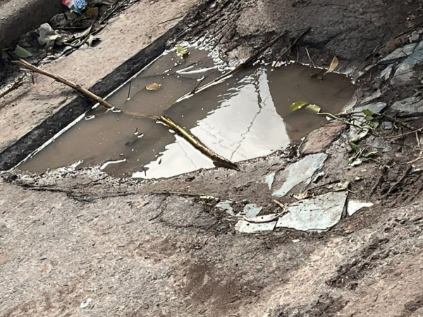 Reclamos por baches en Villa Elvira: “¿qué están esperando para arreglar?