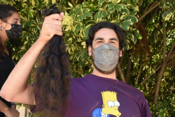 Avanza con &eacute;xito la colecta de cabello en La Plata