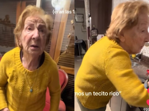La reacción de una abuela cuando su nieta le dijo que no comió en todo el día: “Comé todo lo que quieras mi amor”