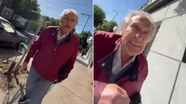 Villa del Parque: Un jubilado le pegó una trompada a una joven por estacionar mal el auto