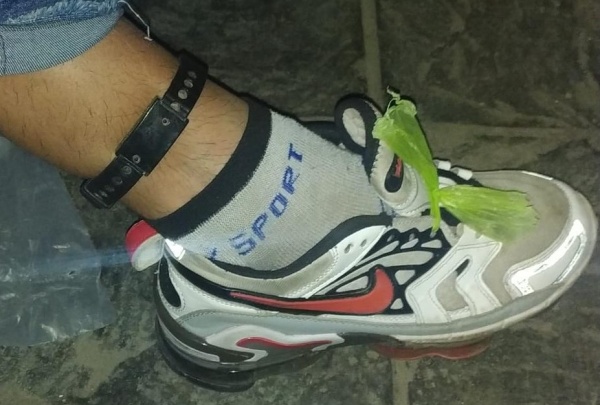 Atraparon a un delincuente que circulaba con la tobillera electr&oacute;nica e intentaba huir de la polic&iacute;a en San Carlos