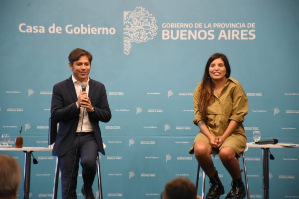 Axel Kicillof y Daniela Vilar presentaron el programa Mi Provincia Recicla: "El ambiente es algo central de la Provincia"