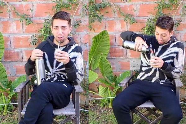 Hizo un video de los típicos hechos delictivos que se pueden dar en un barrio y se hizo viral: "Vino a tomar mate a casa"