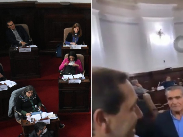 El Frente de Todos pidi&oacute; cuarto intermedio por una marcha y Juntos sorprendi&oacute; con tiktokers grabando a Garro en el recinto