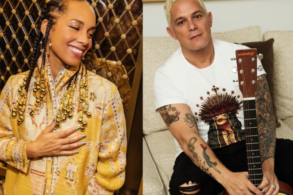 Alejandro Sanz se encontró con Alicia Keys en plena gira por Argentina: "Qué buena mezcla"