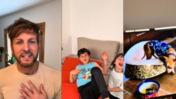 “Hay una canción tuya en esta peli”: Los hijos de Axel descubren que uno de sus hits aparece en una película
