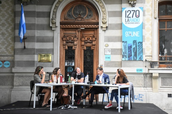 Axel Kicillof: "Gobernamos desde La Plata y los temas de agenda se producen desde ac&aacute;"