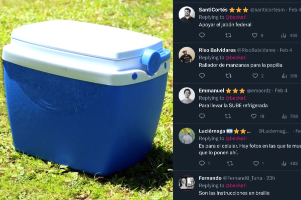 Preguntó por la utilidad de una conservadora en La Plata y las respuestas fueron épicas: "Para llevar la SUBE refrigerada"