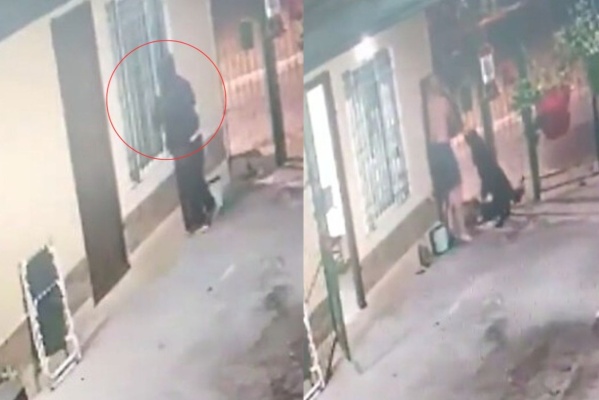 Un ladrón fue golpeado hasta el cansancio por un vecino de Barrio Jardín