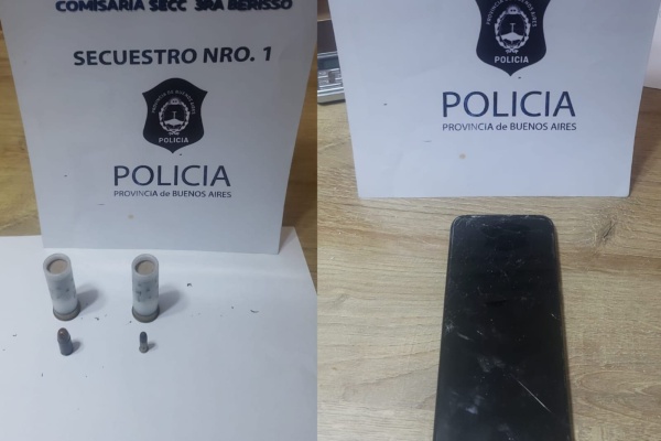 Atraparon a dos delincuentes en Berisso: la víctima los reconoció por la cámara de seguridad de un vecino