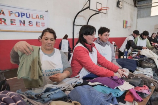 Sigue la asistencia a las familias afectadas por el temporal: "Se entregarán 2000 colchones, 1500 chapas, y 6000 frazadas"