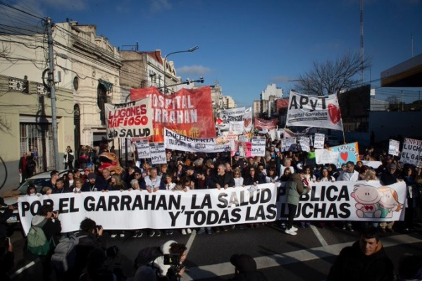 Los trabajadores del Hospital Garrahan ratificaron el paro por 48 horas