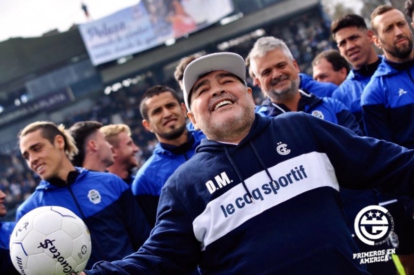 Se cumplen 3 años de la llegada de Maradona a Gimnasia