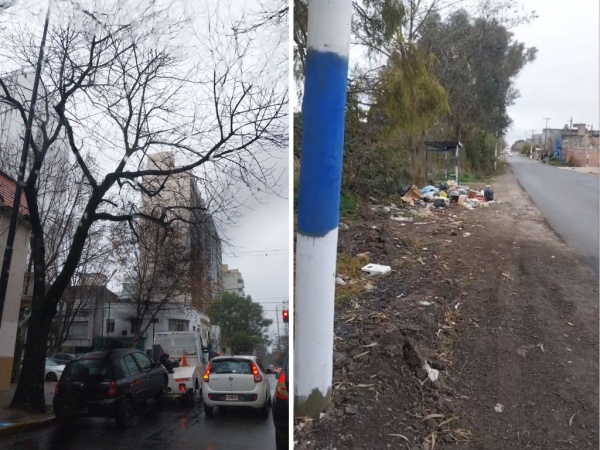 Crecen las quejas por la recolección de basura en Barrio Aeropuerto: "esperamos el micro arriba de un basural"