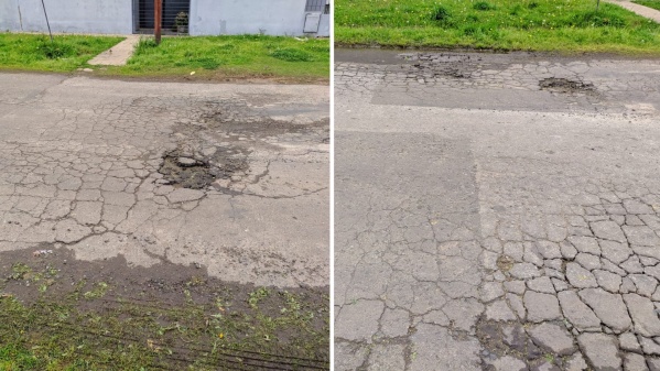 Vecinos reclaman por obras de pavimentación en la calle 144 y 65 de Los Hornos