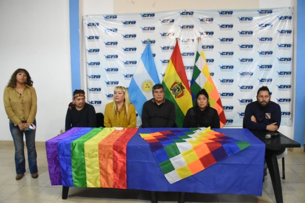 Comunidades originarias, disidencias sexuales y migrantes se reunieron en la CTA para marcar la importancia del Censo 2022