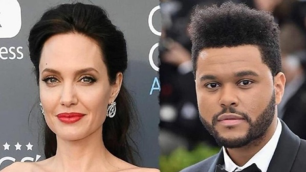 ¡Romance inesperado! Angelina Jolie y The Weeknd juntos