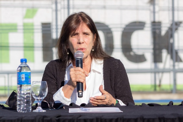 Teresa García dijo que no están cerradas las listas pero destacó a Tolosa Paz: "Fue una voz fuerte en los momentos difíciles"