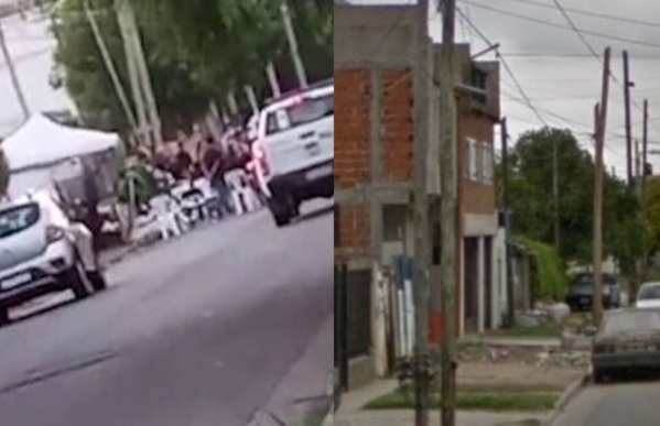 Solo en La Plata: un hombre asesinado fue velado en la calle, generó conmoción y quejas